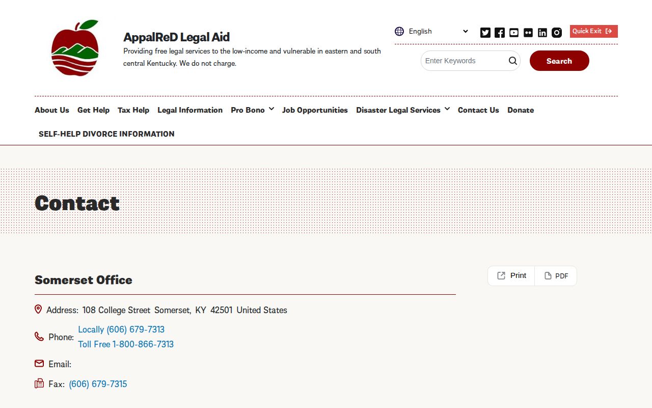 Pulaski County 72 hour release records legal aid contact